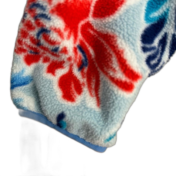 Patagonia Synchilla Manoa Floral Fleece Pullover Size Large - Picture 7 of 16